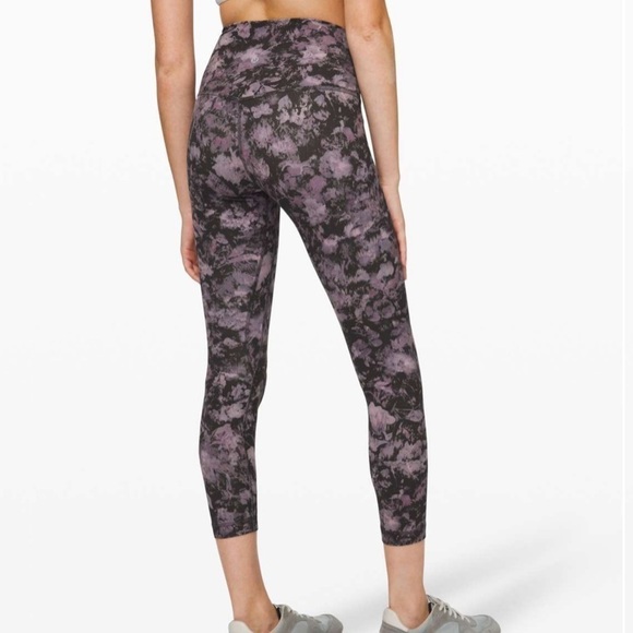 Lululemon Align Pant II 25” Floral Illusion Size 4 - Picture 1 of 11